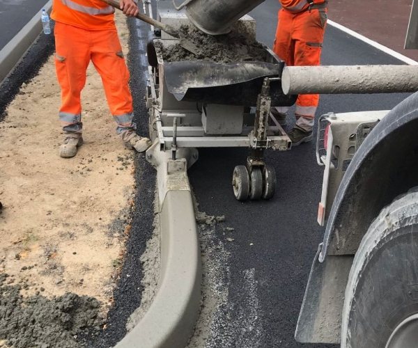 Beton ve asfalt bordür imalatı