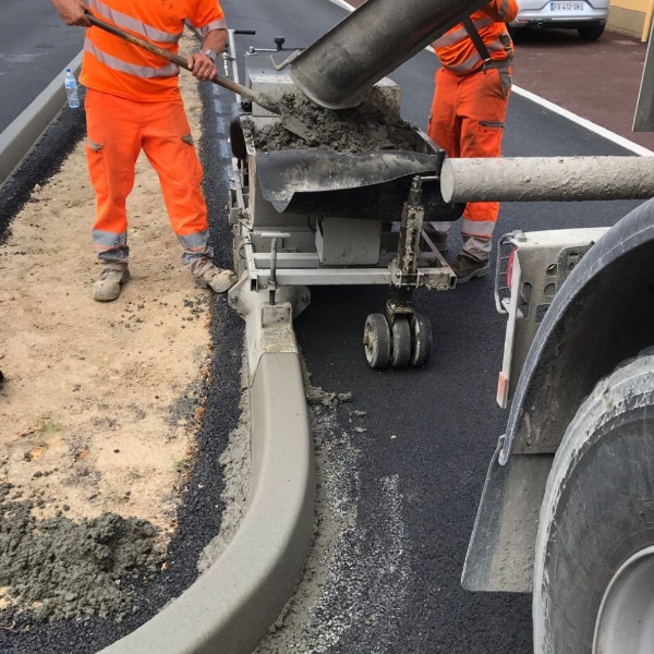 Beton ve asfalt bordür imalatı