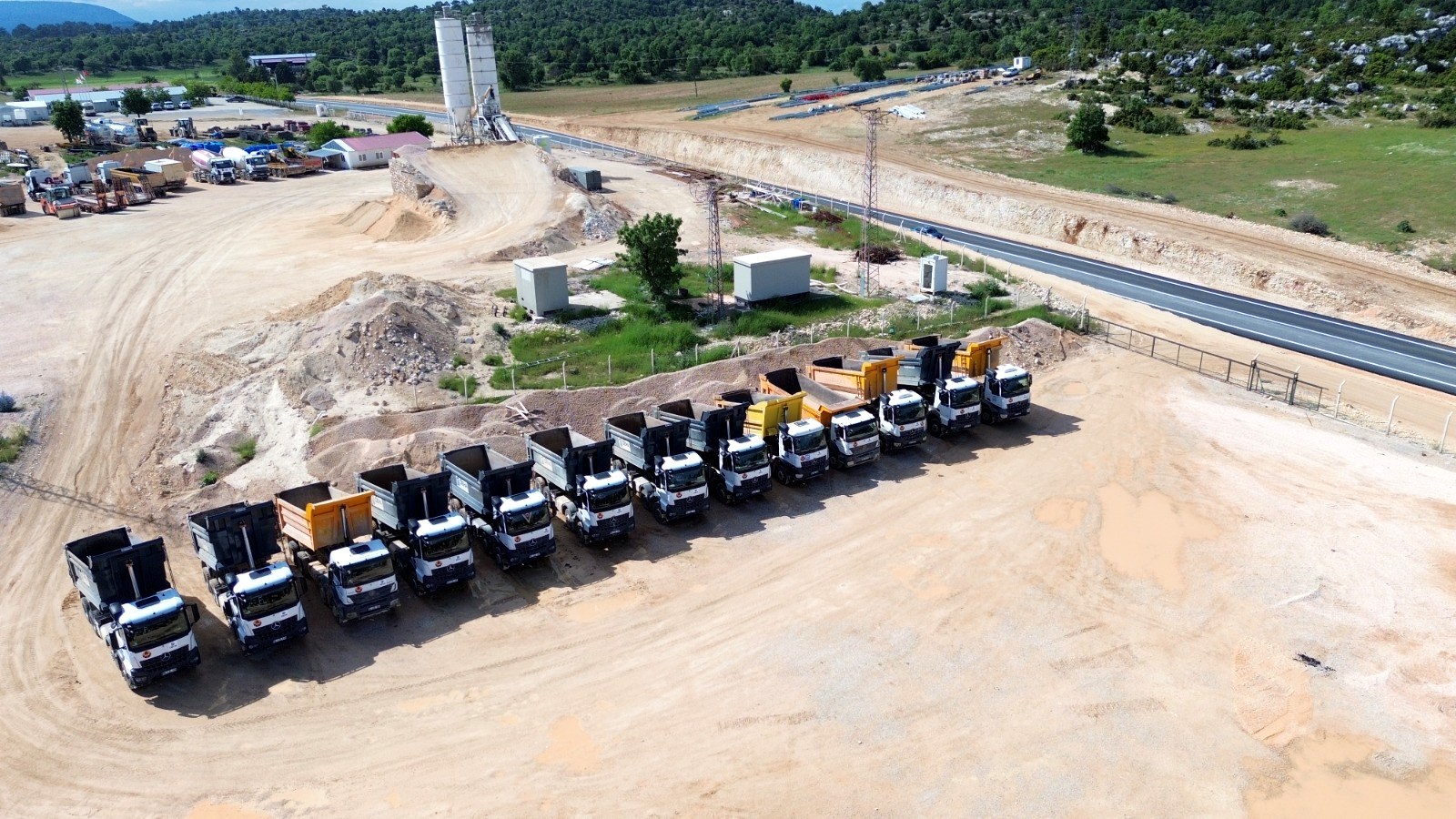 Work continues on the Silifke–Gülnar road
