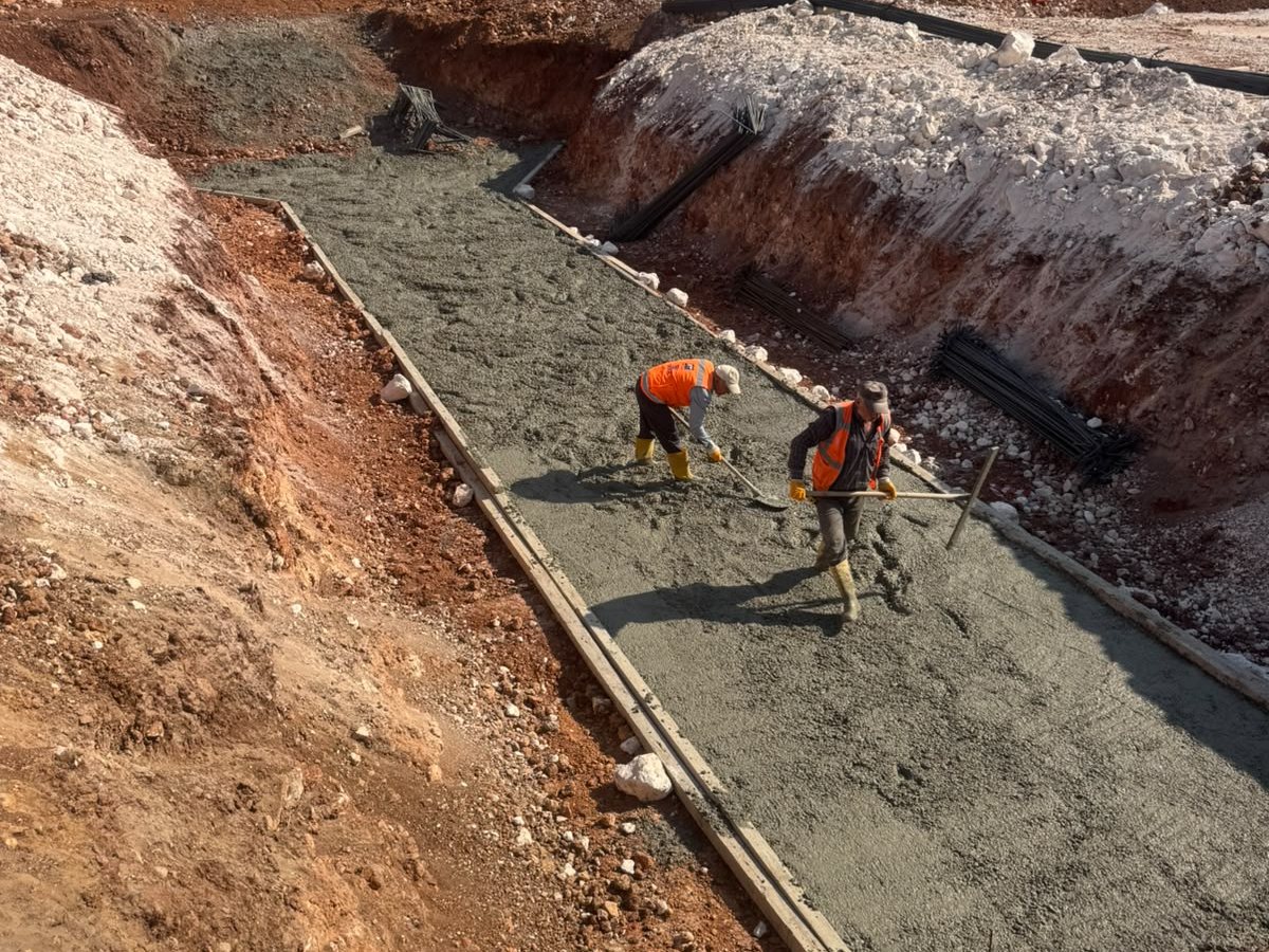 Hendek kaplama betonu imalatı